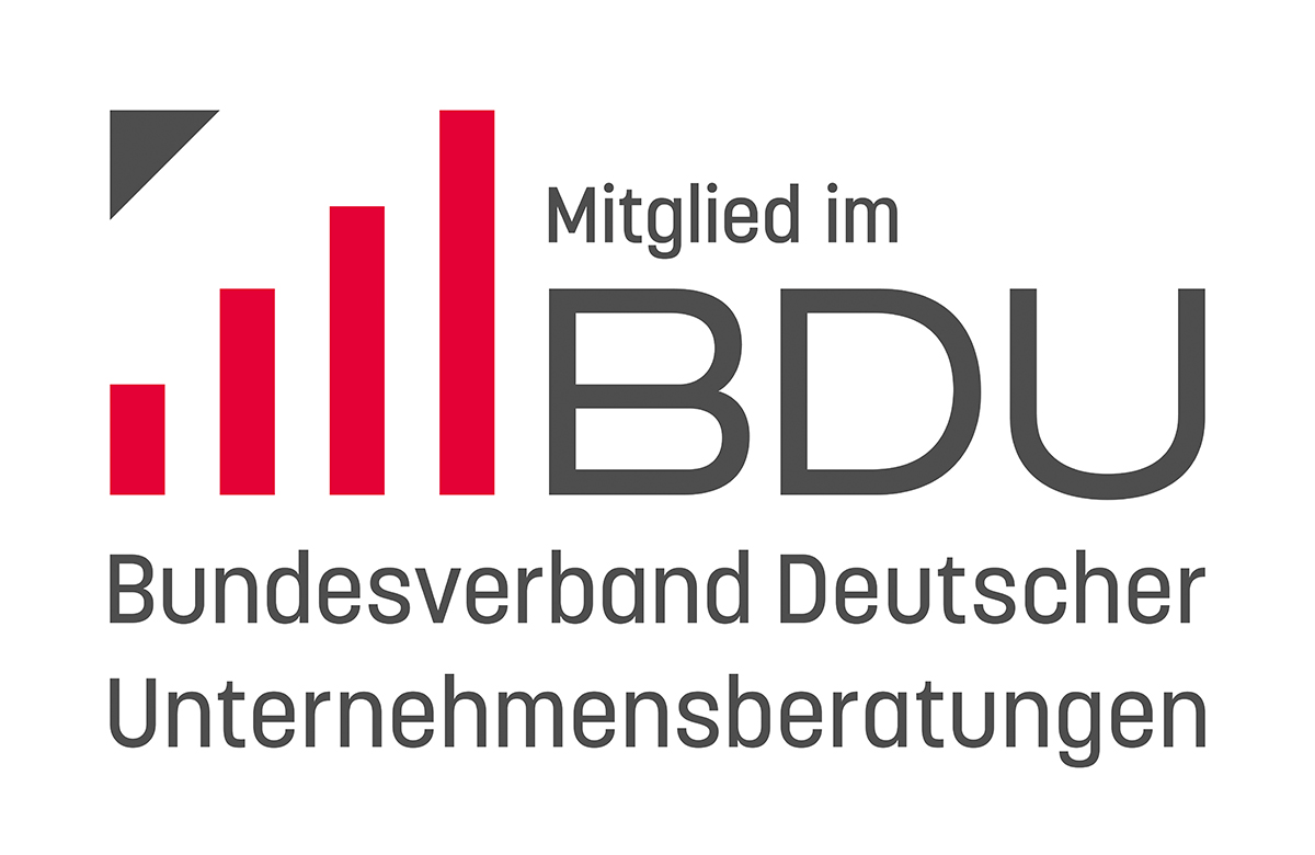Logo Mitglied im BDU Bundesverband Deutscher Unternehmensberatungen